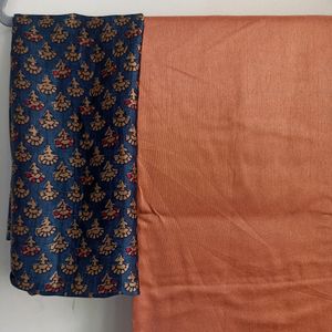 New Saree With Blousepiece