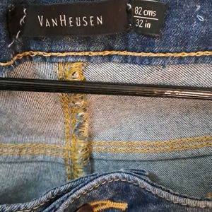 Combo Of Vanhusan Jeans WITH  Floral Top