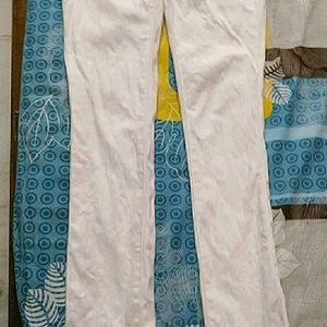 Mango White Jeans