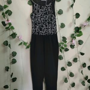 Black Jump Suit In Good Condition