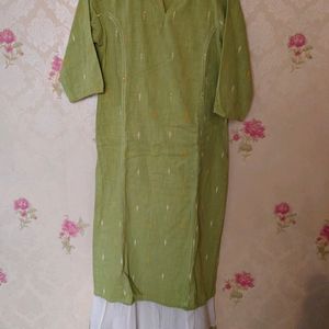 Khadi Kurta Palazzo Set