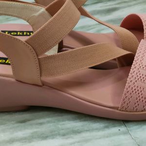 Nude Heel Sandal