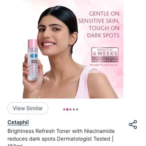 Cetaphil Brightness Refresh Toner With Niacinamide