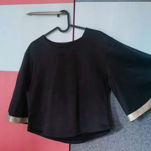 Black Crop Top