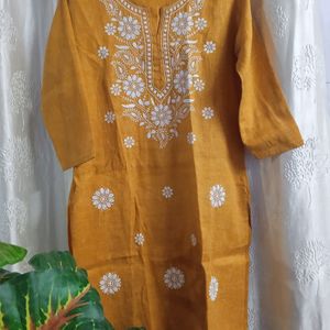 New Cotton Chikankari Kurta