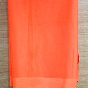 Women's Plain Pure Georgette Saree