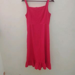 Vero Moda Red Beautiful Dress