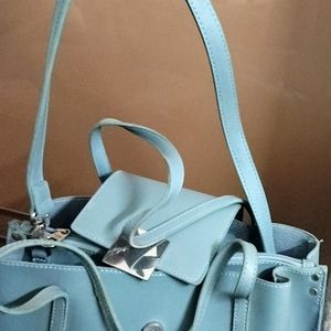 Blue Handbag