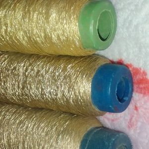 Golden ,yellow Silk Threads