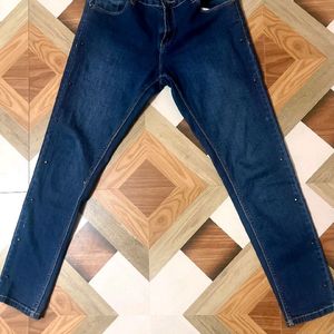 Lycra Denim Jeans For Women's