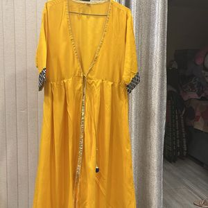 Yellow Ethnic Shrug