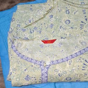 Kurta 💙🩵Salwar Dupatta Pickup 3