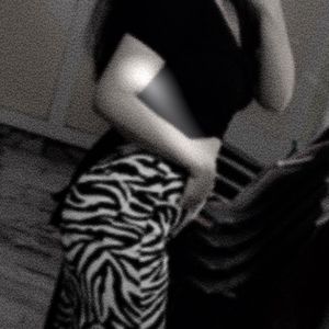 ZEBRA Print High Waist Denims