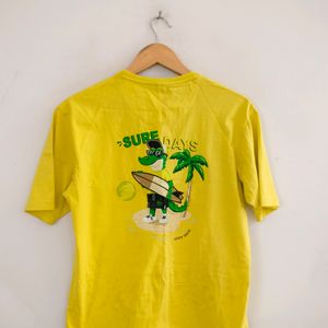 Fluorescent Green Casual T Shirt (Boy's)