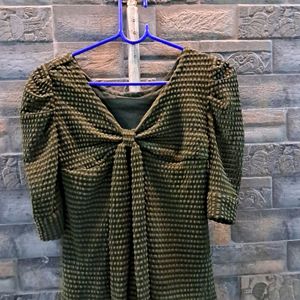 Olive Colour Top