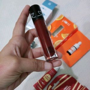 COMBO of plums (serum+lipstick+ lip scrub)