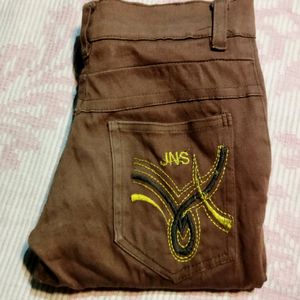 BROWN NANO JEANS 👖