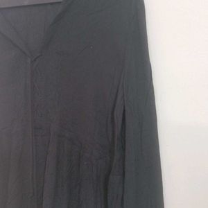 Black Top With Tussel Very Comfortable Xxl