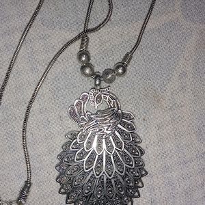 Peacock Necklace. Only 1 Time Used