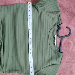 Olive Green Dress By Honey Pantaloons