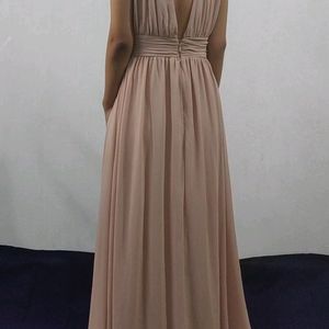 Side slit flowy dress