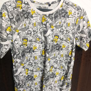 The Souled Store Minion Tshirt For Men M Size