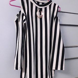 Party Wear Striped Top