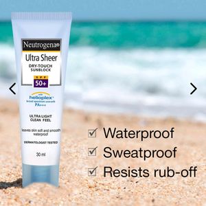 Neutrogena Ultra Sheer Dry Touch Sunblock Spf 50+