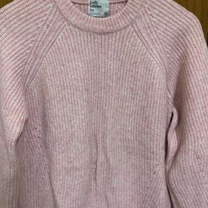 Light Pink Korean Sweater