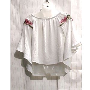 🎀White Crop Top From Womens 🌹🎀 Length/20