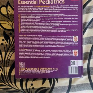 OP GHAI Pediatrics Text Book