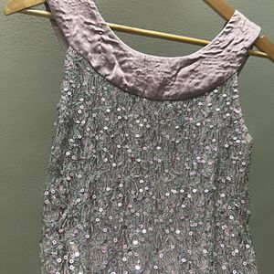 Lilac Sequins Dress