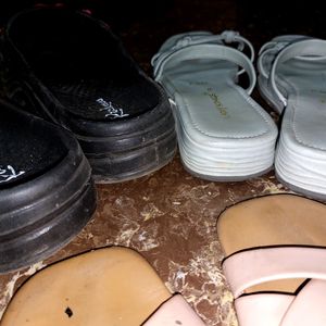 Combo Offer Two Sandal And One Crocs