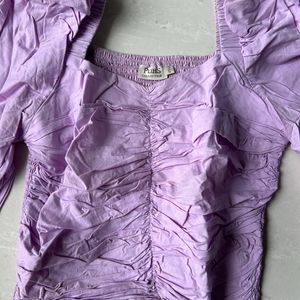 Lavender colour Top