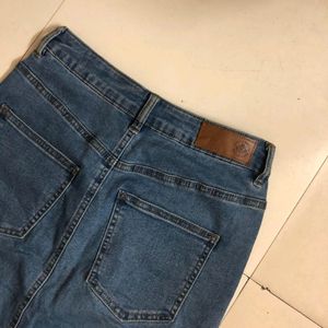 Vero Moda Blue Denim Skirt