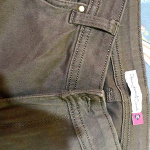 Olive Skinny Fit Jeans