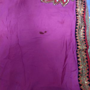 2 Colour Saree Heavy