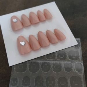 Glam Press On Nails With Glue Tabs