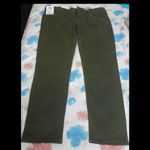 Men Van Heusen Skinny Jeans Olive