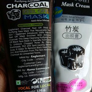 Charcoal Peel Off Mask Anti Blackhead