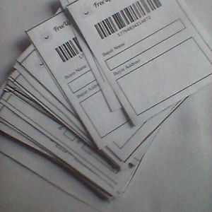 20 pcs shipping label (non stick)