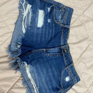 Denim Blue Shorts