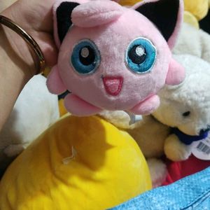 Jigglypuff Pokemon Keychain