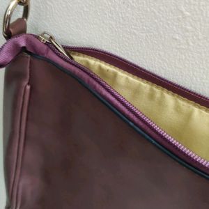 Mauve Color Sling Bag