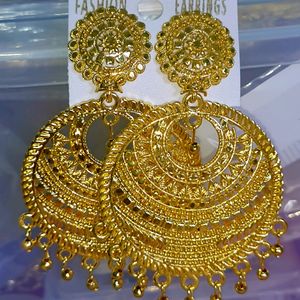 New Golden Kanbala Earings