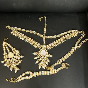 White Kundan Jewellery