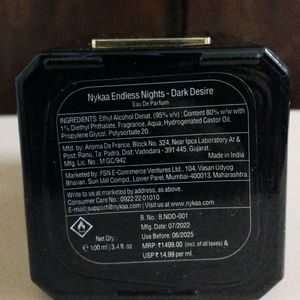 Nykaa Endless Nights DARK DESIRE EDP