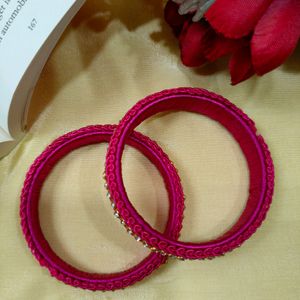 Combo Handmade Silk Bangles