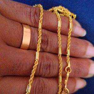 Premium Quality Gold Plated Fancy Chain