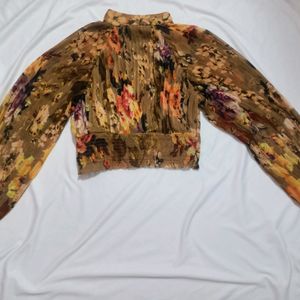 Guess Bianca Floral Print Top